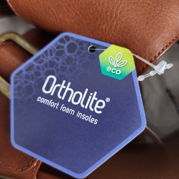 Sonoma Goods For Life® Long Buckle NIB Women's Block Heeled Sandals. Size 9 - Picture 7 of 14